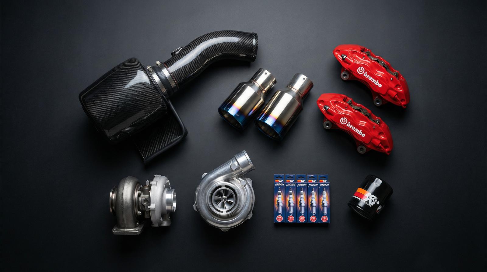 泄密修车改装配件展示